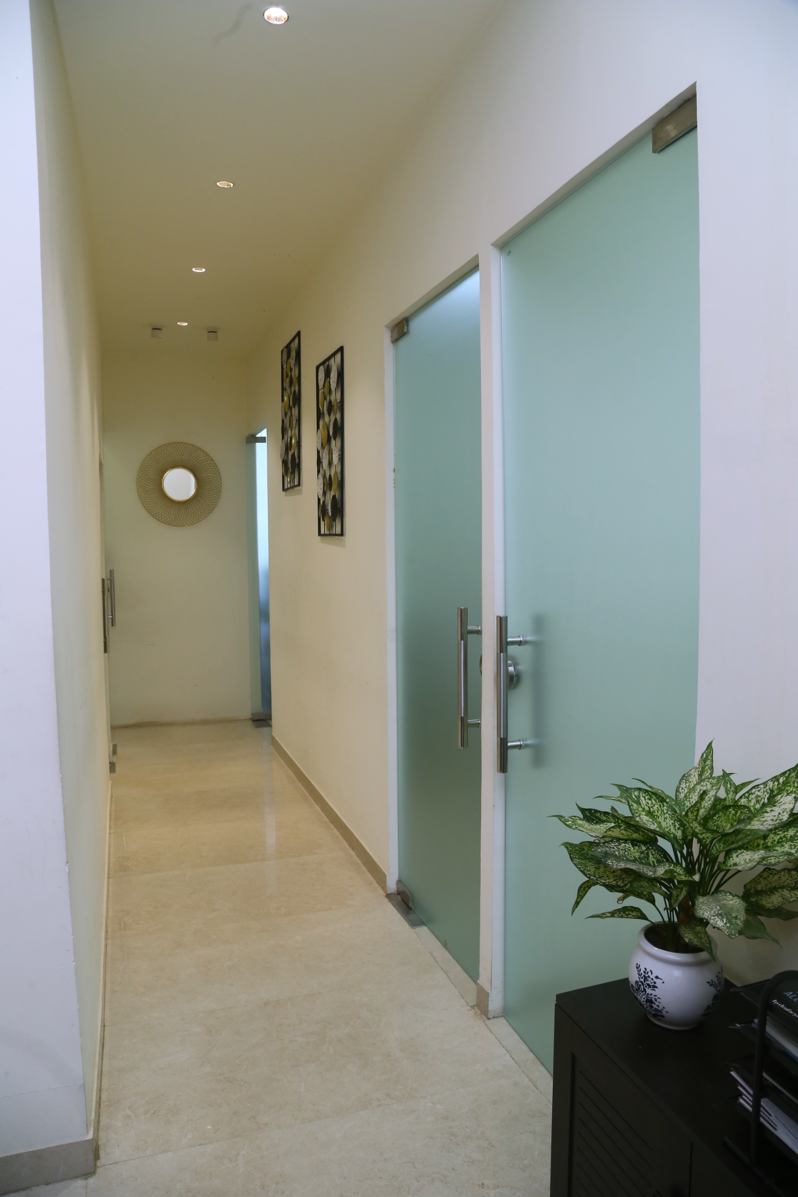Clinic corridor
